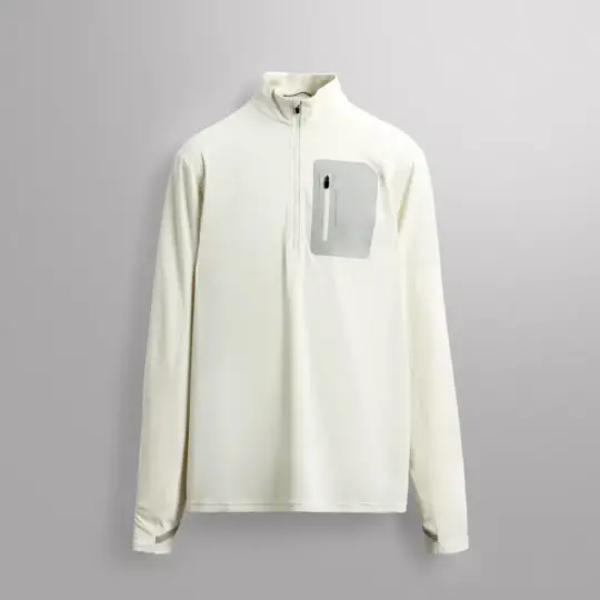 QUARTER-ZIP T-SHIRT